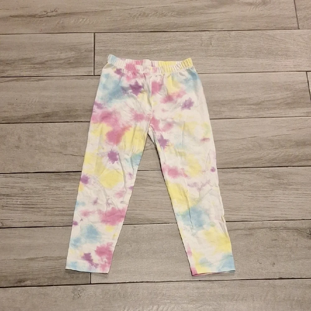 🍋‍🟩Gap Kids Tie Dye Everyday Crop Leggings🍍
